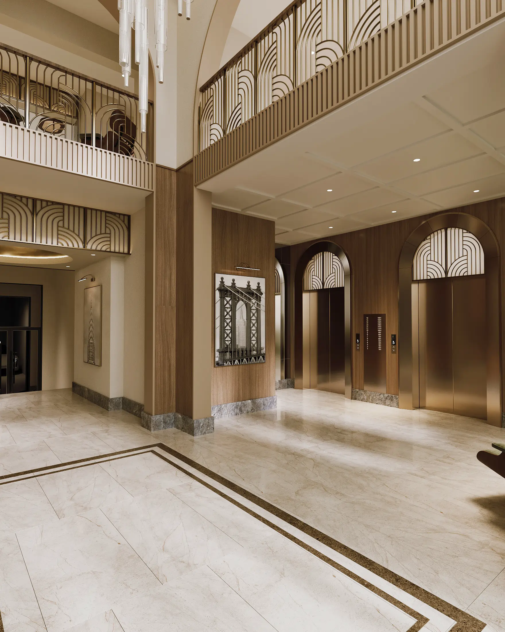 Холлы: авторский дизайн - 3